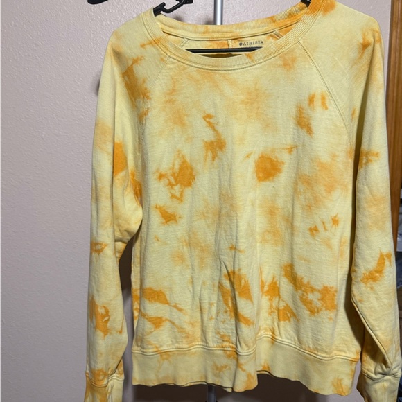 Athleta Tops - Athleta Golden‎ Tie-Dye Sweatshirt